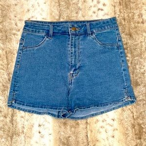H&M (& Denim) Blue Jean Shorts, Size 2